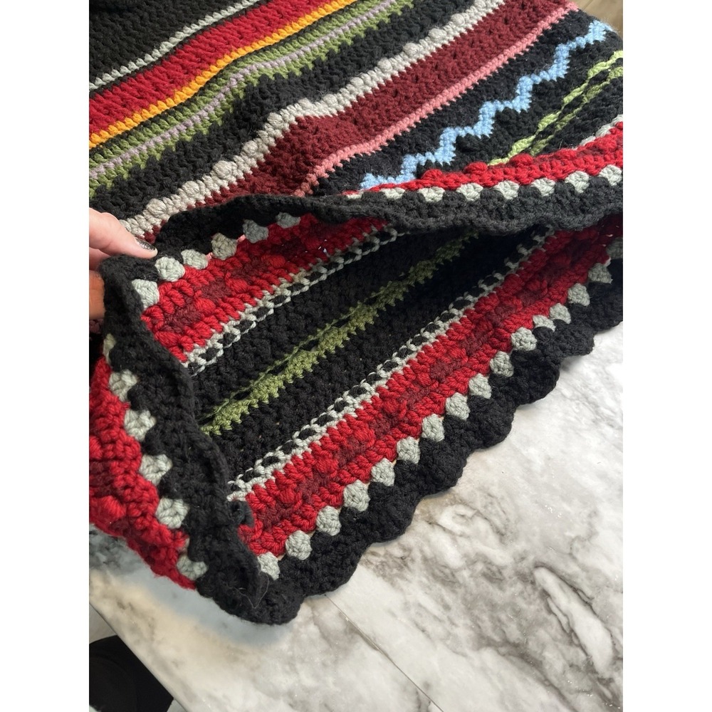 Handmade Crochet Skirt Boho Festival Pull-On Drawstring Sz XL? Women's - Picture 3 of 6